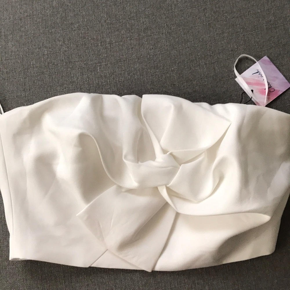 NWT chicwish knot bustier